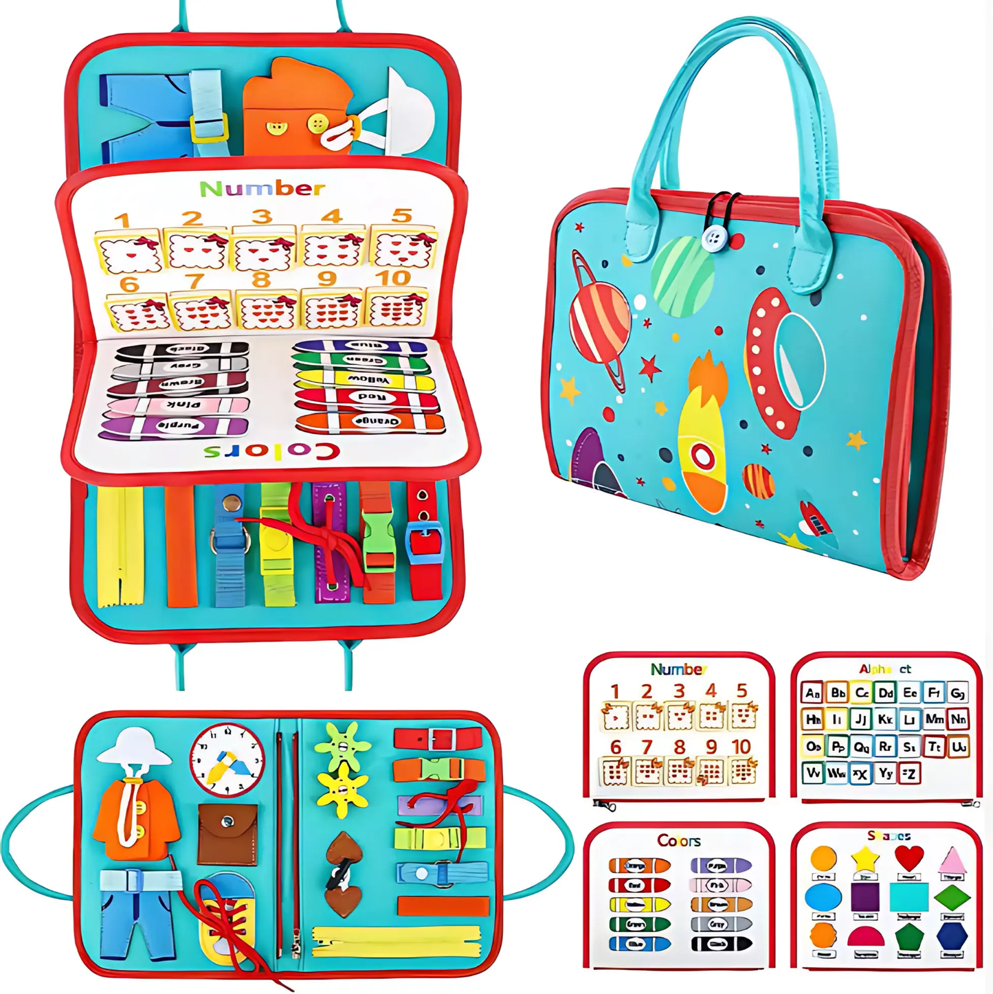 Bundle of 3 Educational Toys - School Ready Stars (Ages 4-5)