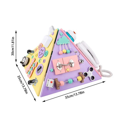 Busy Pyramid Sensory Toy Dimension