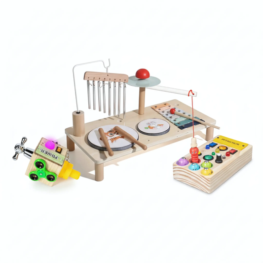 Bundle of 3 Educational Toys - Curious Little Hands (Ages 1–2)