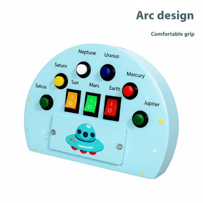 ASTROBOARD | Wooden Solar System Busy Board (3-4 Years)