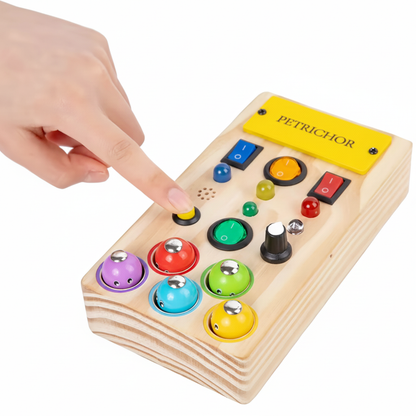 Flash n Fish | Light-Up Busy Board & Magnetic Fishing Set (1-2 years)