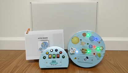 ASTROBOARD | Wooden Solar System Busy Board (3-4 Years)