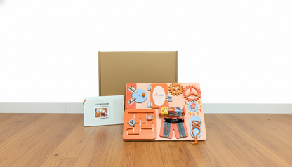 Life Skills Board | Montessori Busy Board & Activity Center (2-3 Years)