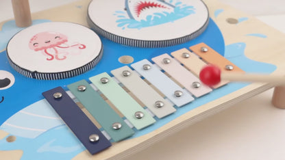 Melody Maker | Wooden Multi-Instrument Music Station (1-2 Years)