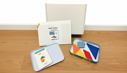 Smart Shapes | Wooden Tangram & Geometric Puzzle Set (3-4 Years)