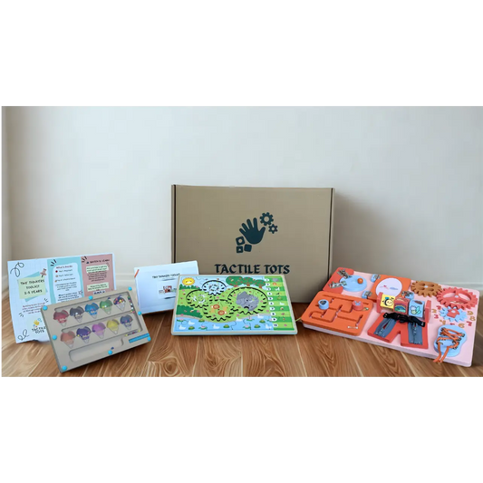 Bundle of 3 Educational Toys - Tiny Thinkers Toolkit (Age 2–3)